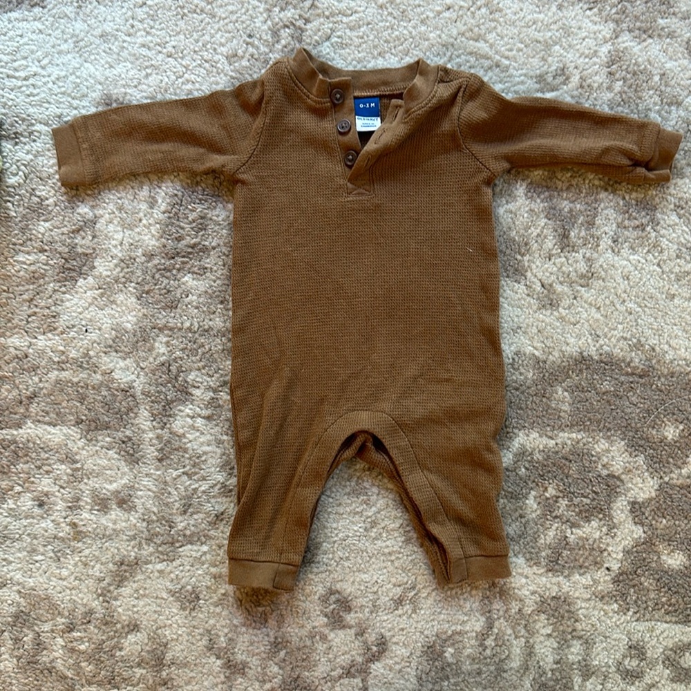 One piece knit thermal